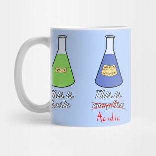 Basic and comp... acidic Mug